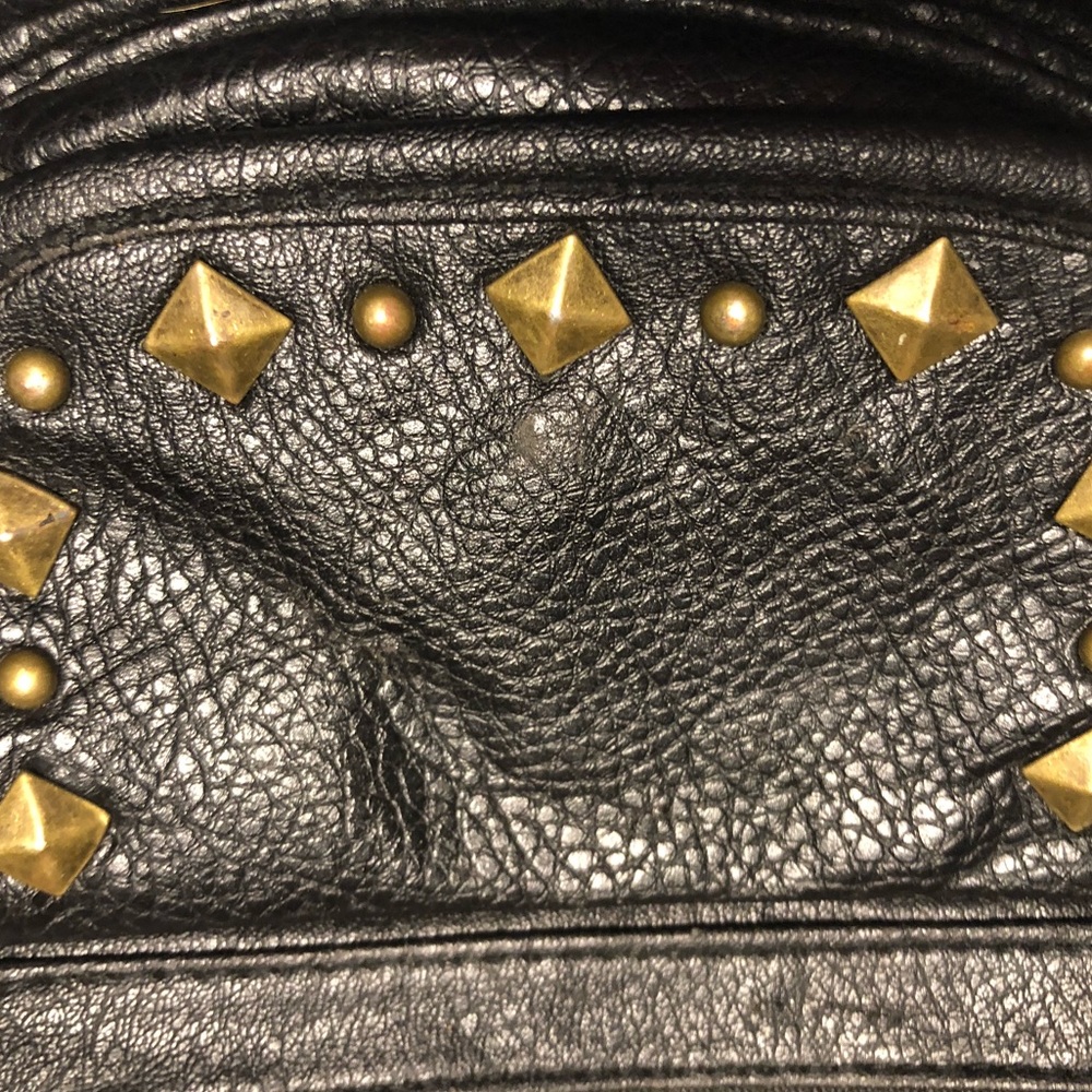 *Black studded small cross body black - Picture 4 of 4